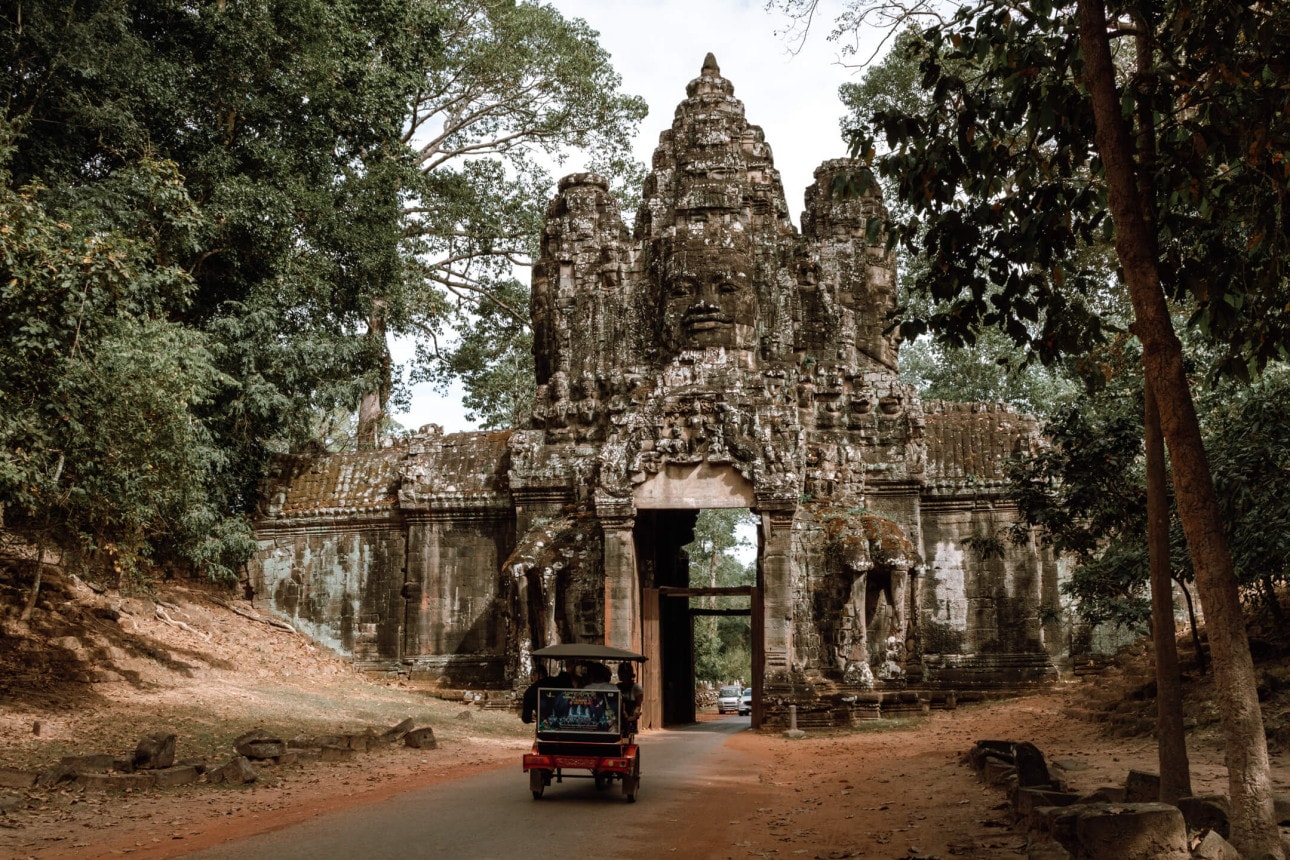Victory Gate in Angkor Wat, Siem Reap