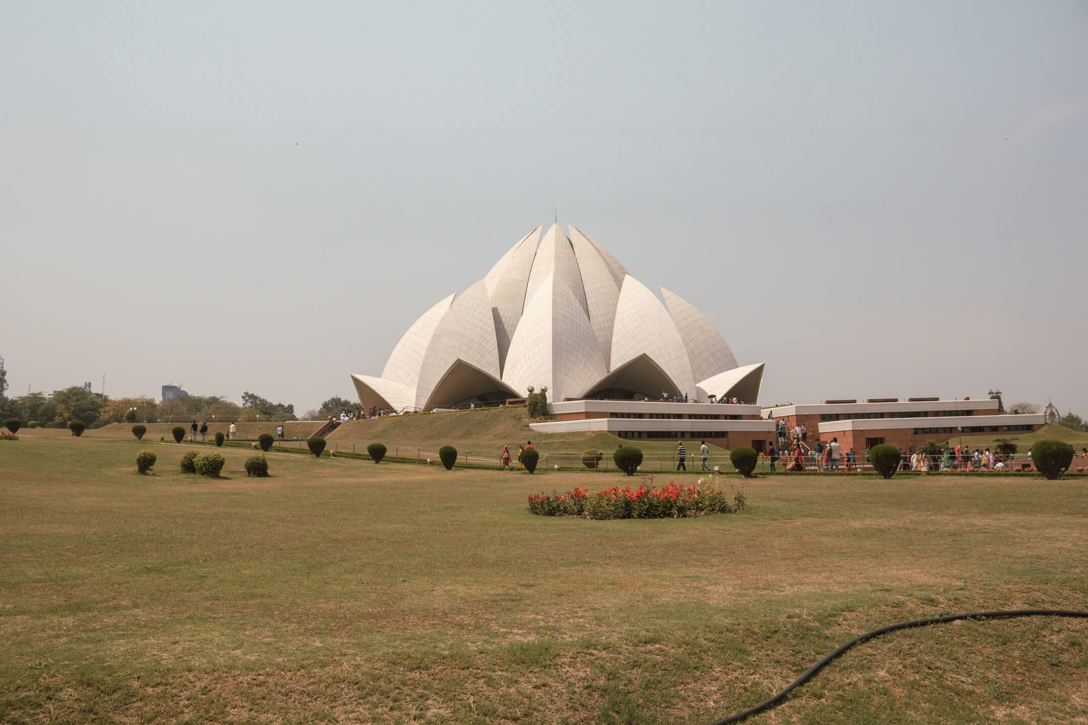 The Lotus Temple in New Delhi