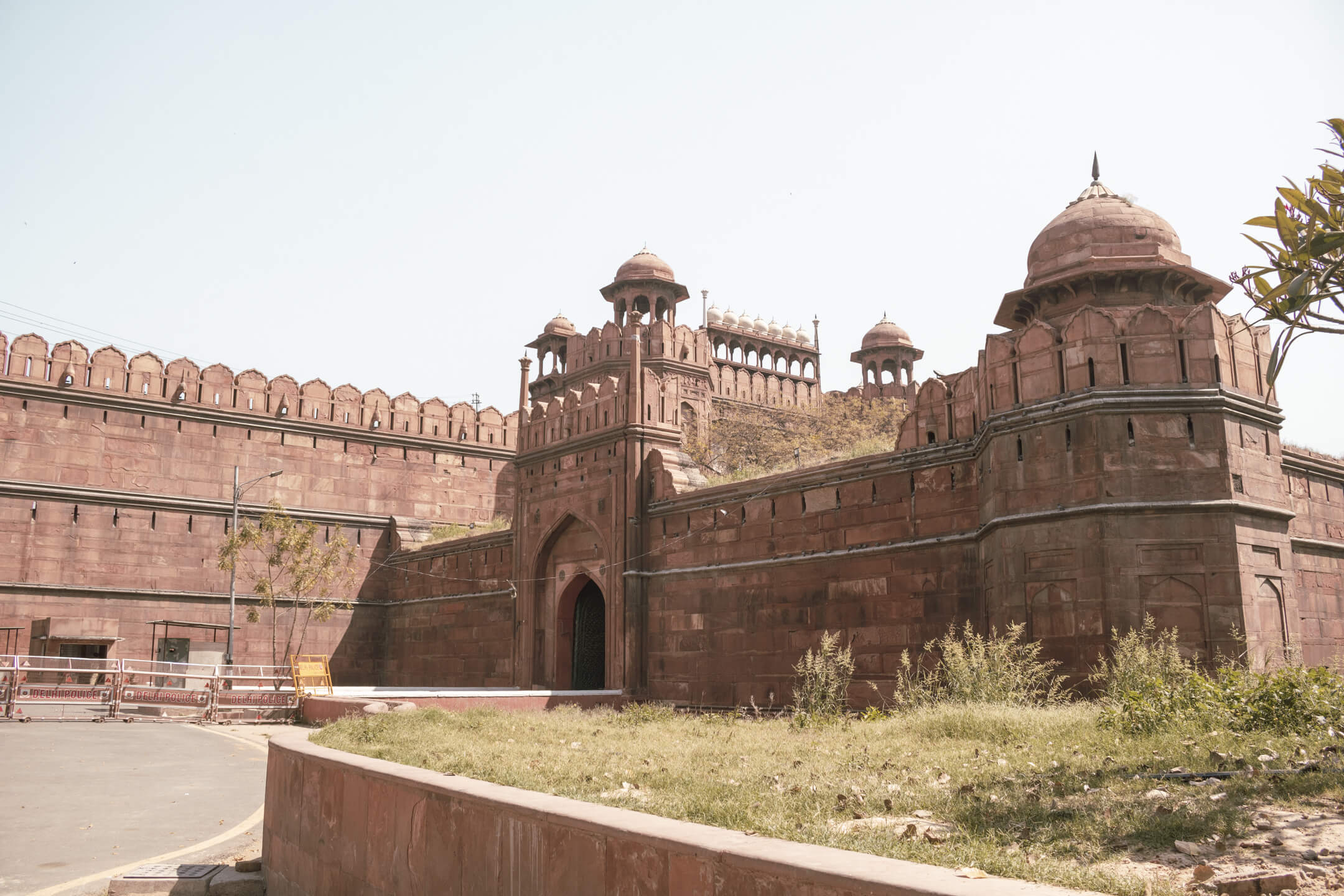 The Red Fort in New Delhi, India