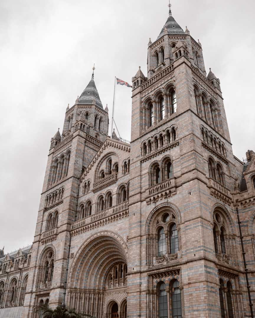 London's National History Museum - 2 day london itinerary