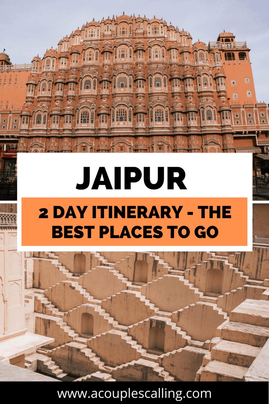 Jaipur itinerary pin