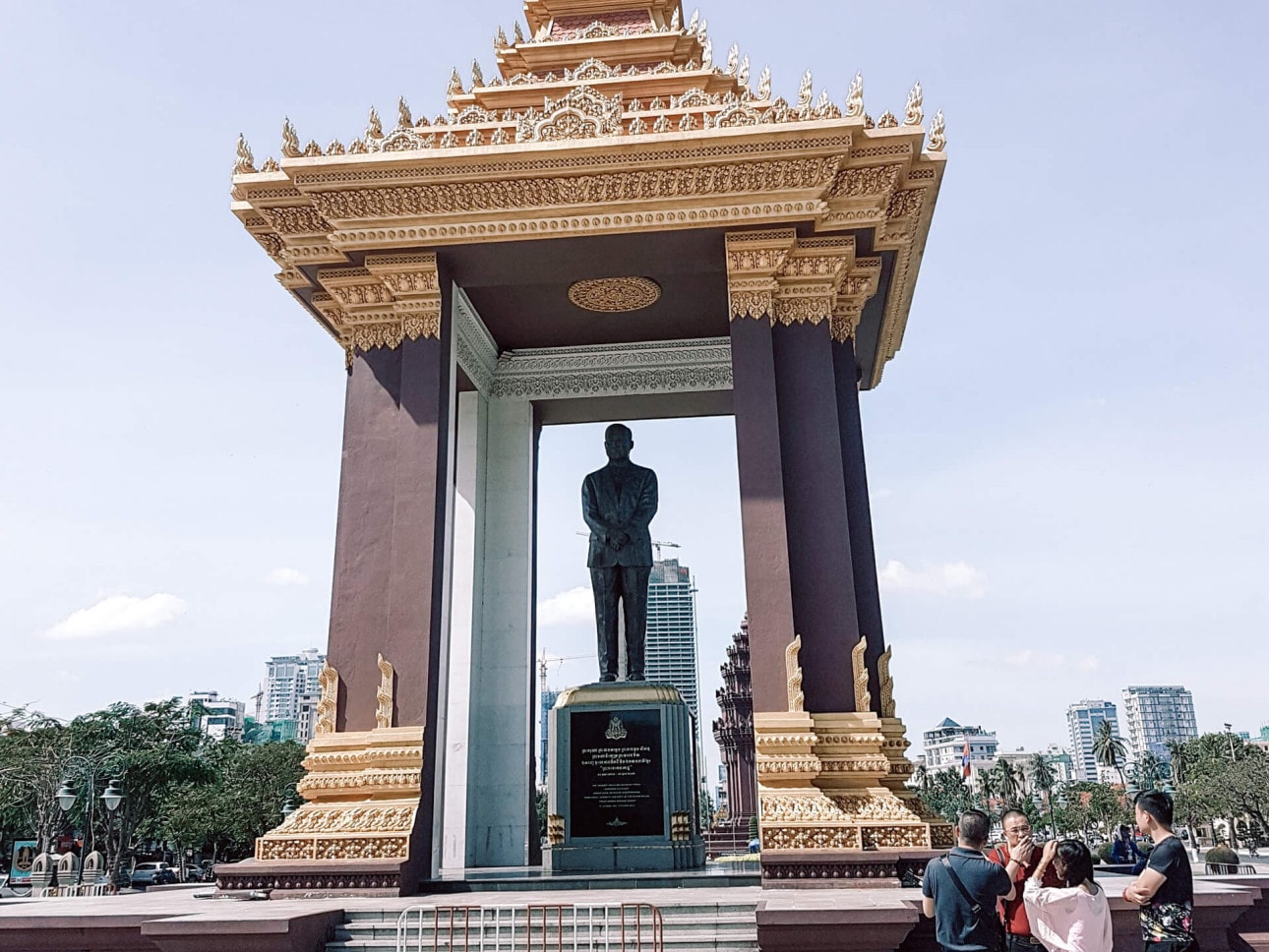King Father Statue - Phnom Penh