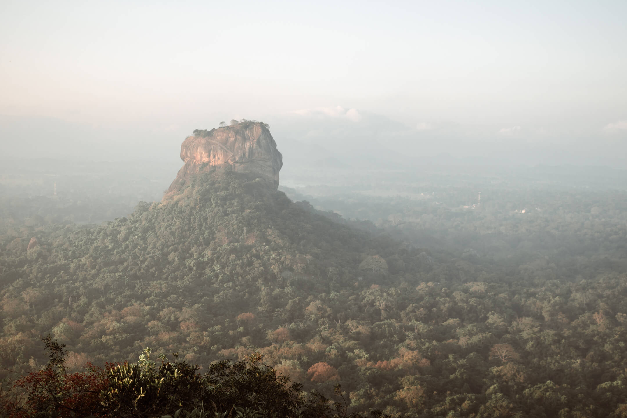 Sigiriya Rock at Sunrise