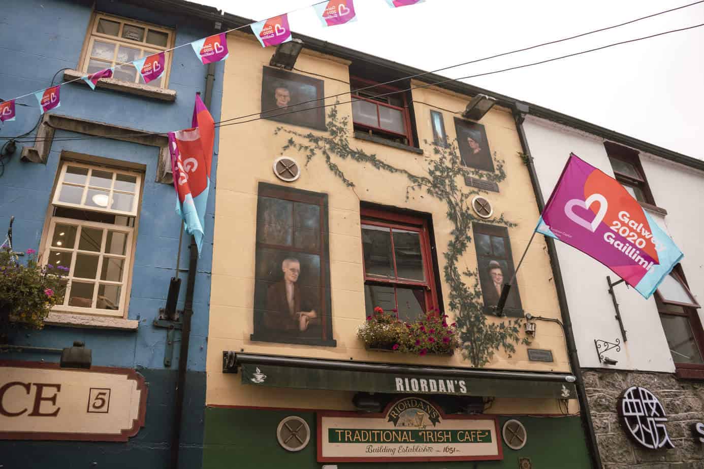 Traditional Irish pub in Galway