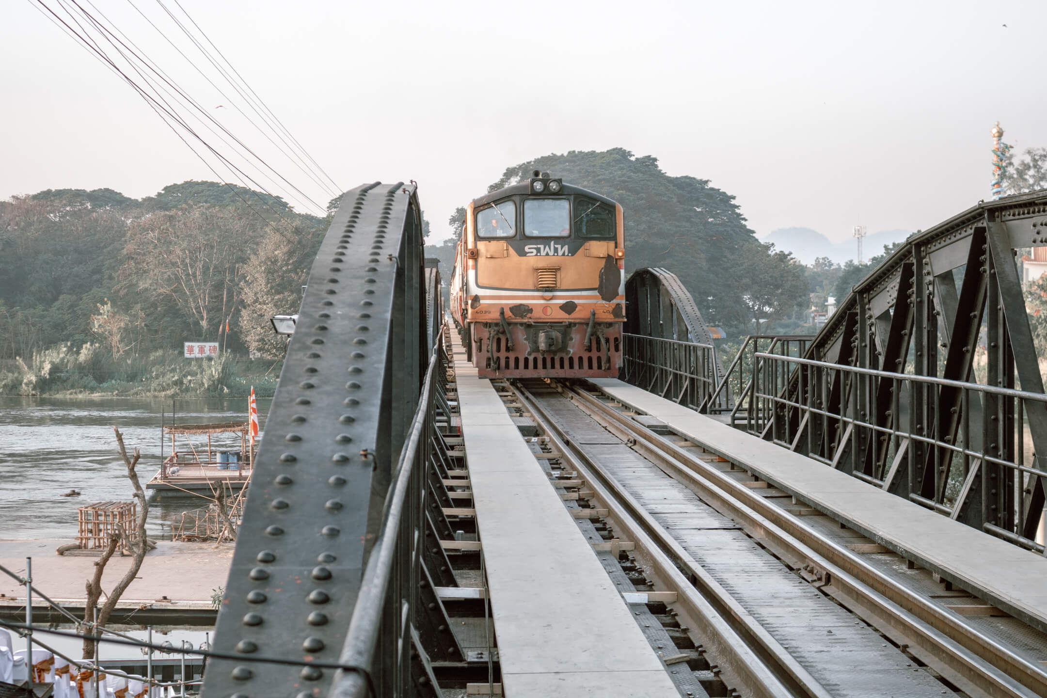 Kanchanaburi Death Railway in Thailand