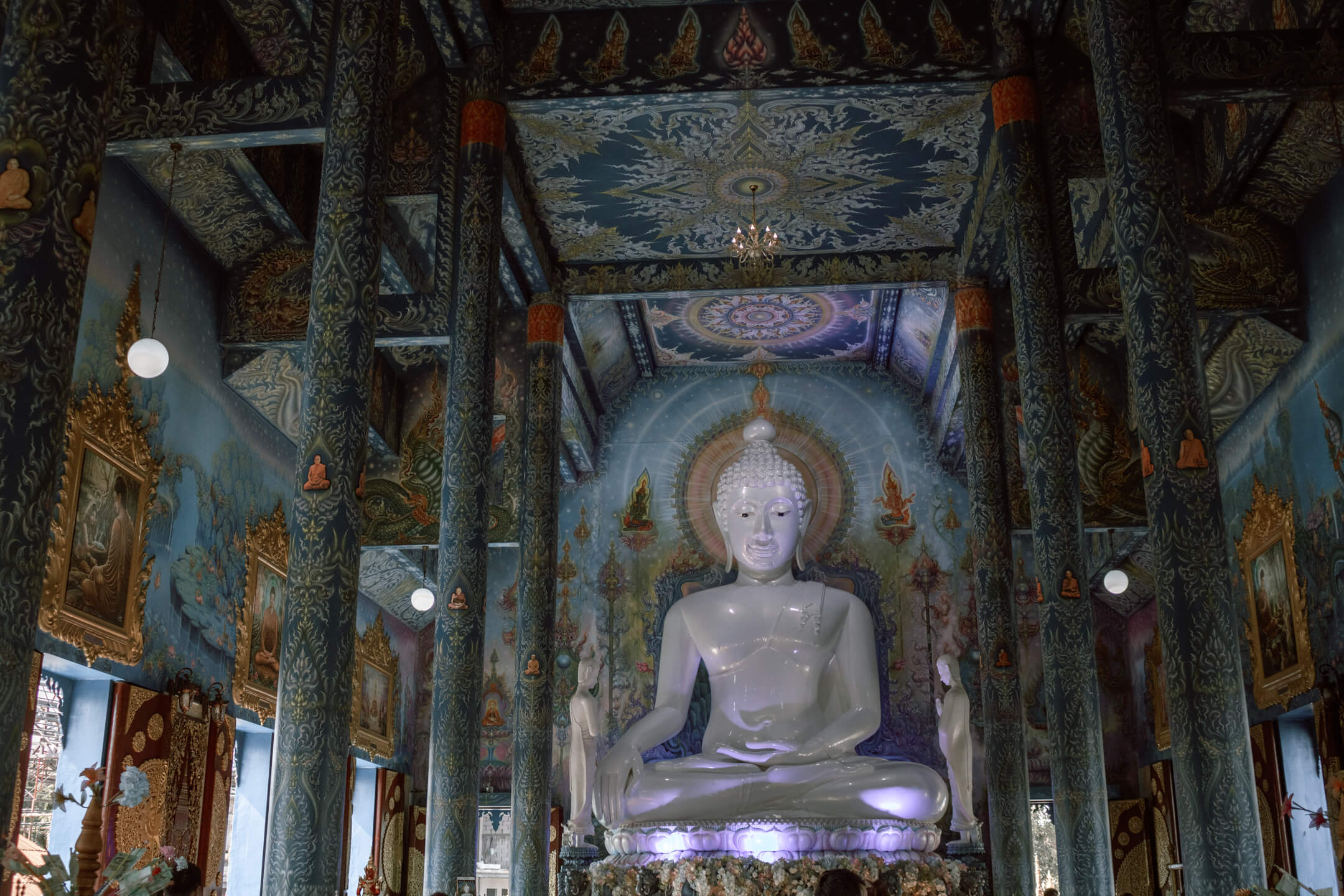 Wat Rong Suea temple in Chiang Rai