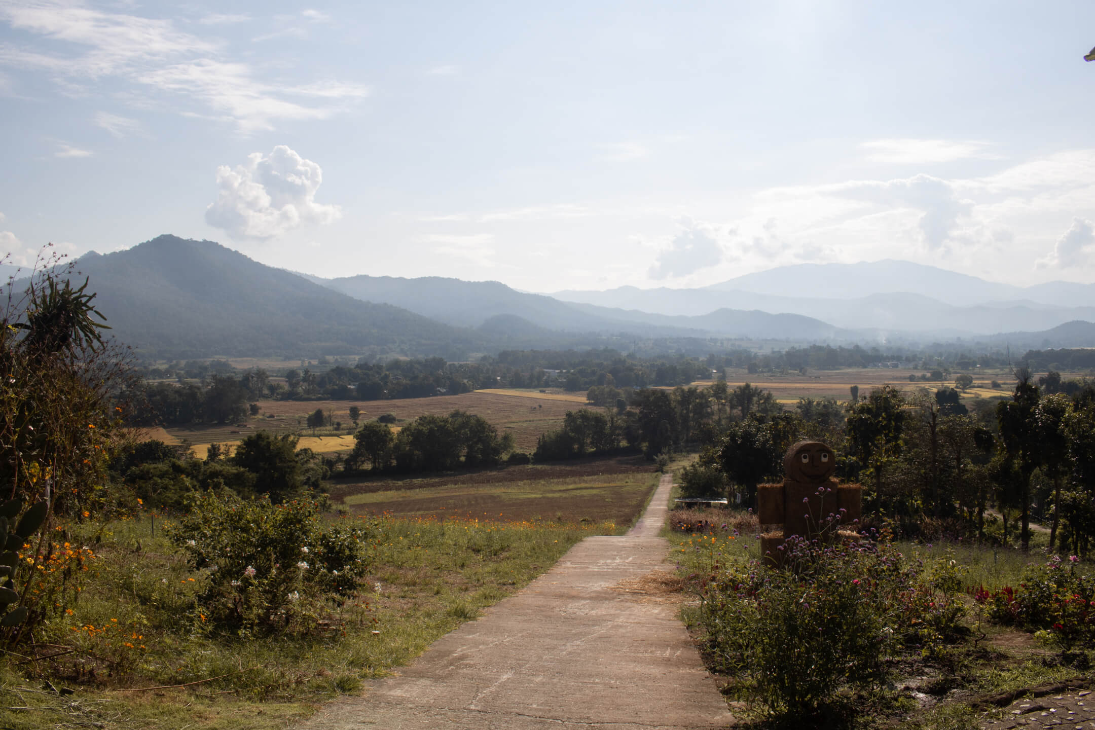 The scenery around Pai in Thailand