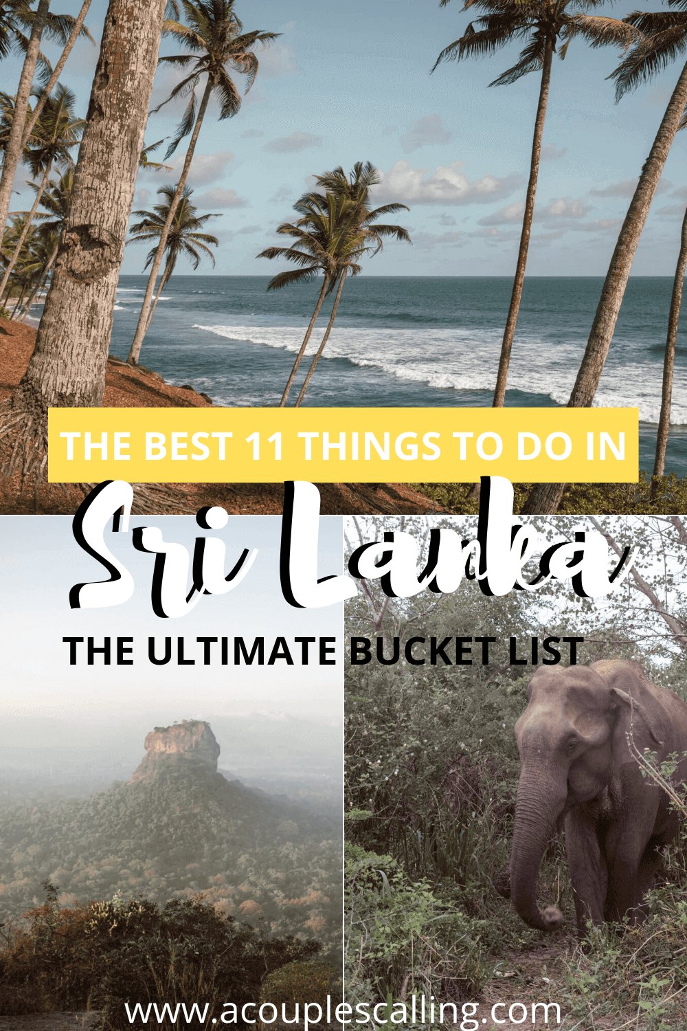 Sri Lanka bucket list