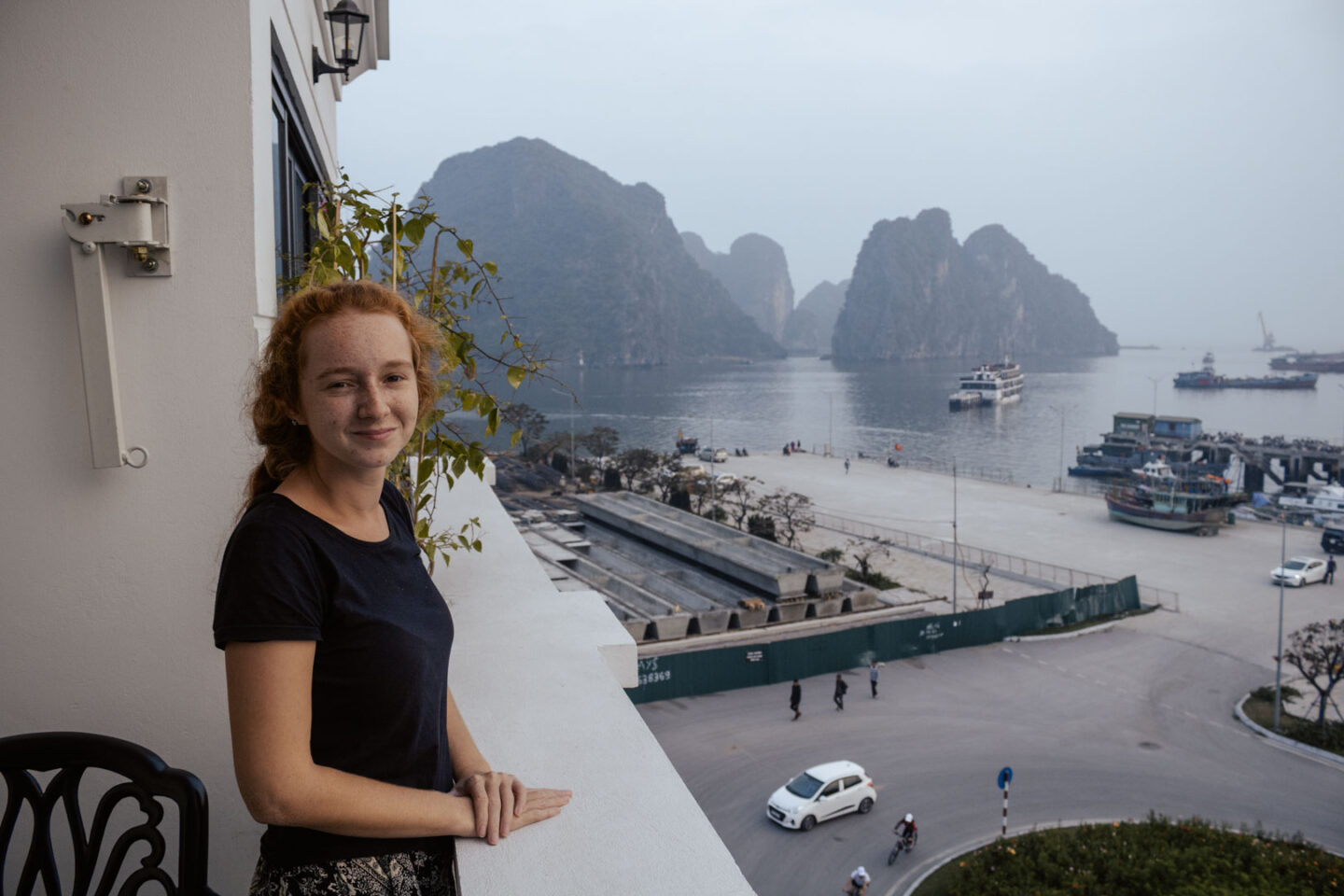 Ha Long Bay hotel view, Vietnam itinerary