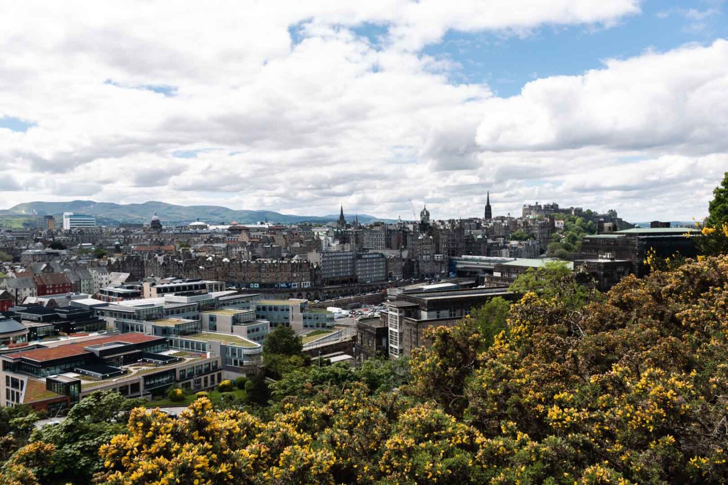 viewpoint from Calton Hill