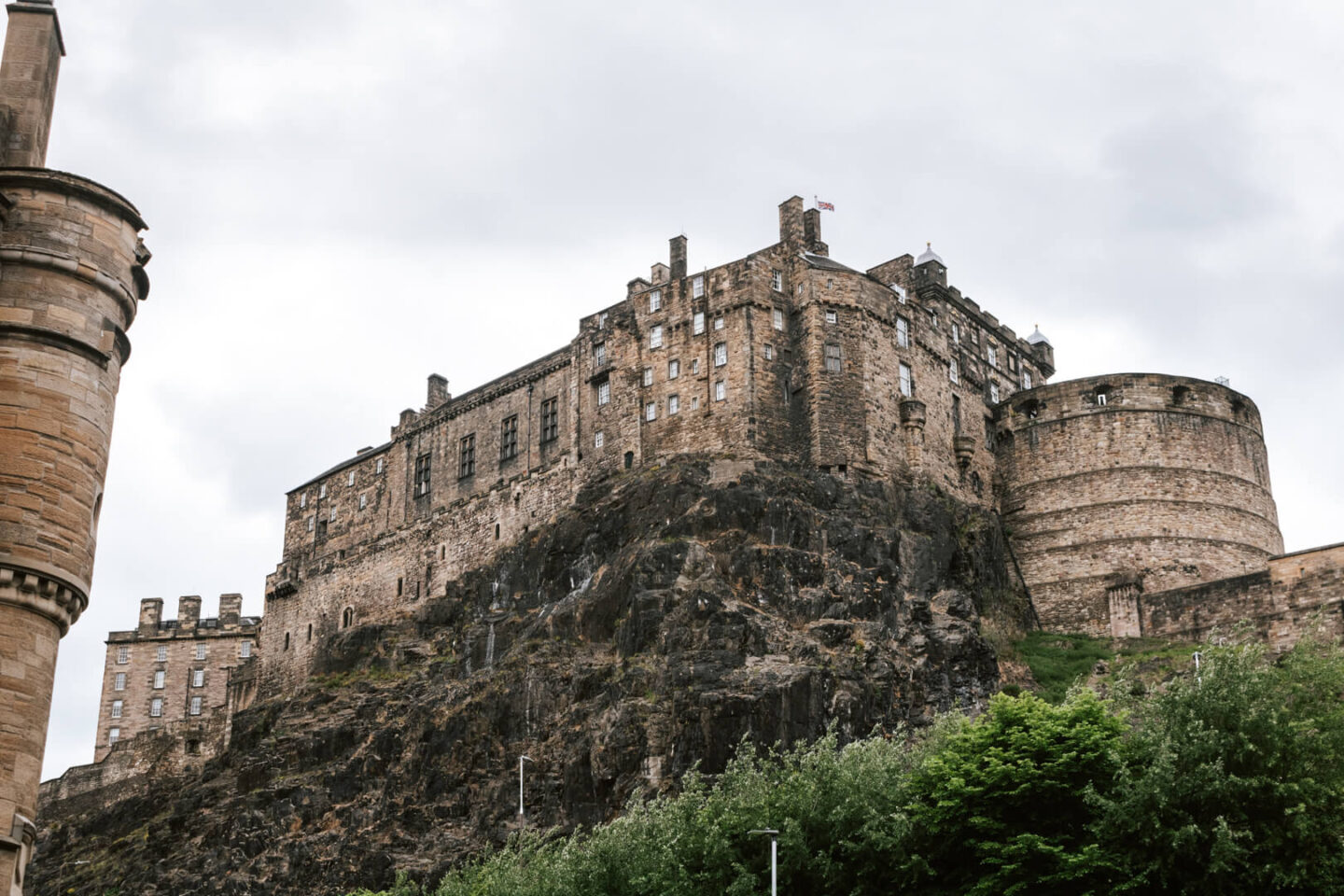 Johnstone Terrace, views of Edinburgh Castle