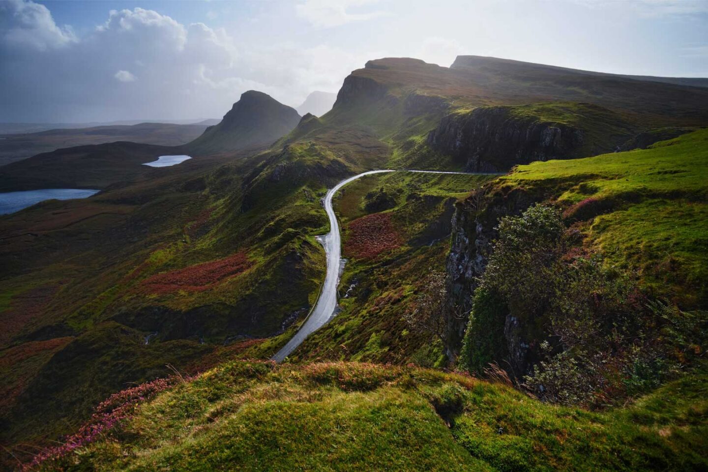 The Quariang Pass in Skye