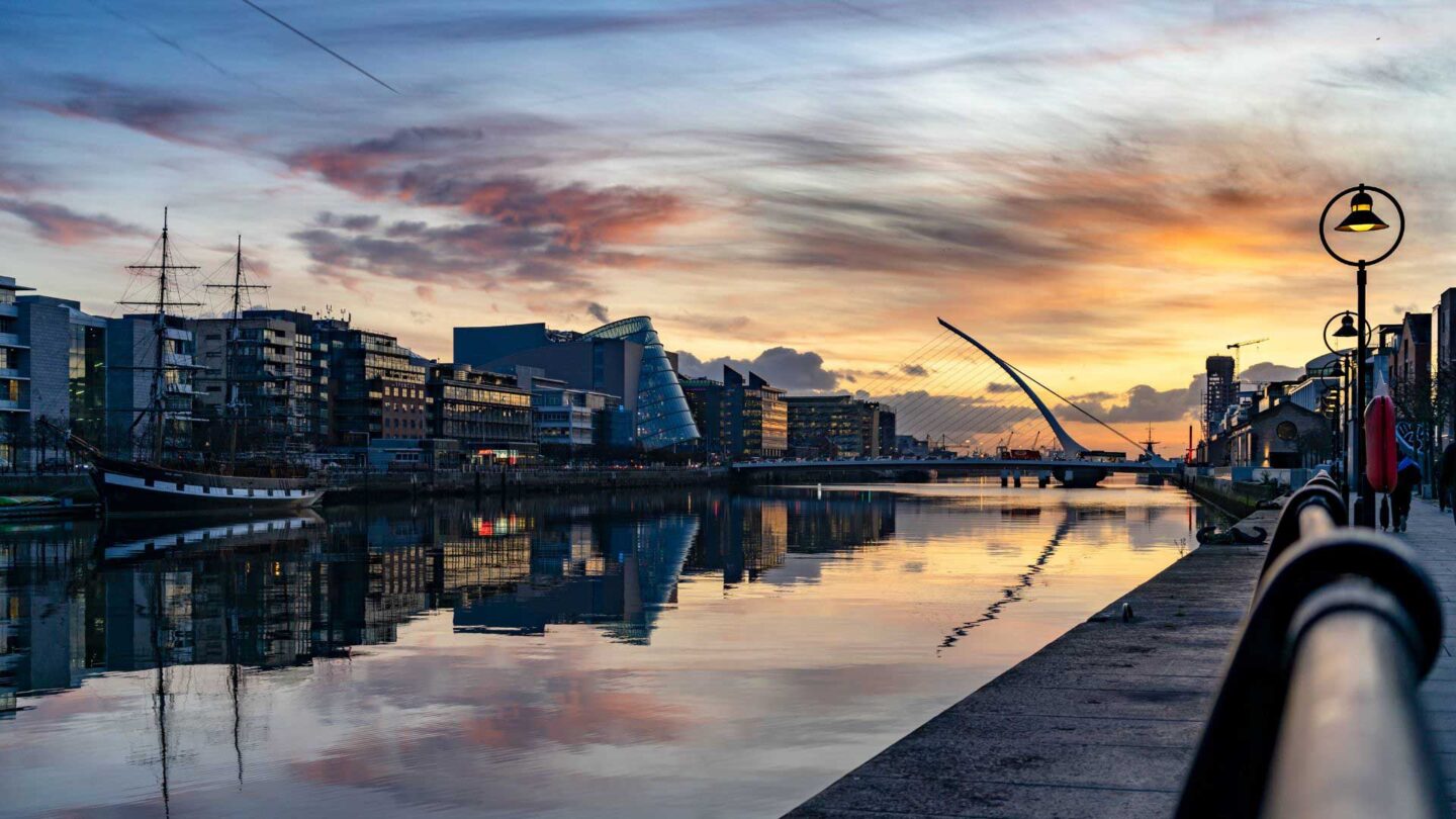 Dublin Docklands in Ireland