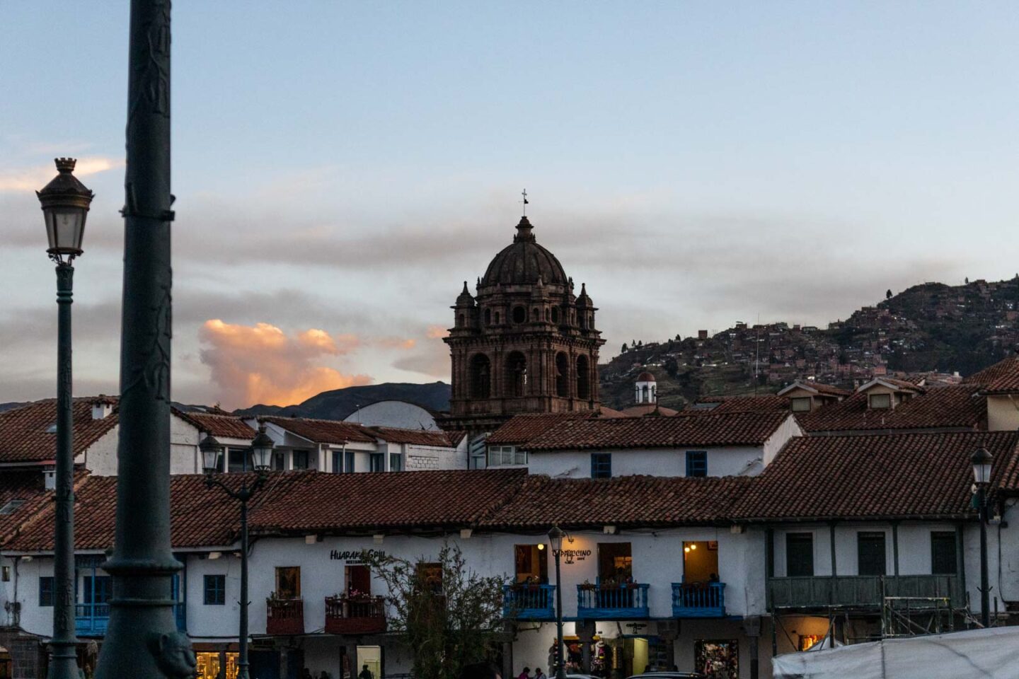 The architecture in Cusco, Peru