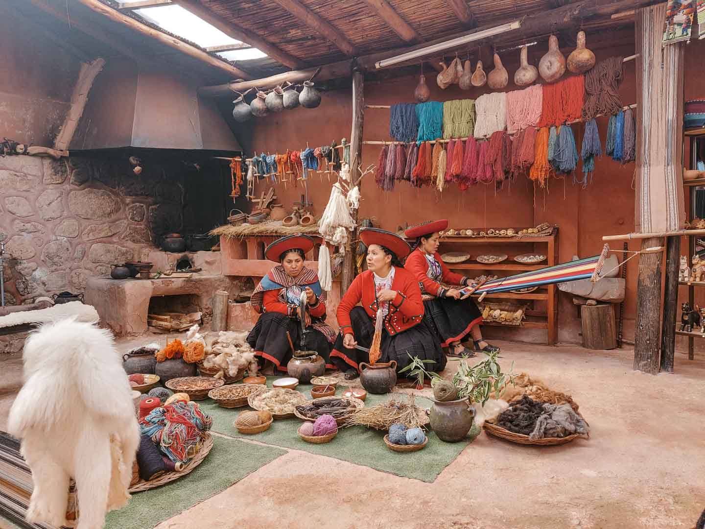 Chinchero weavers, day trips from Cusco