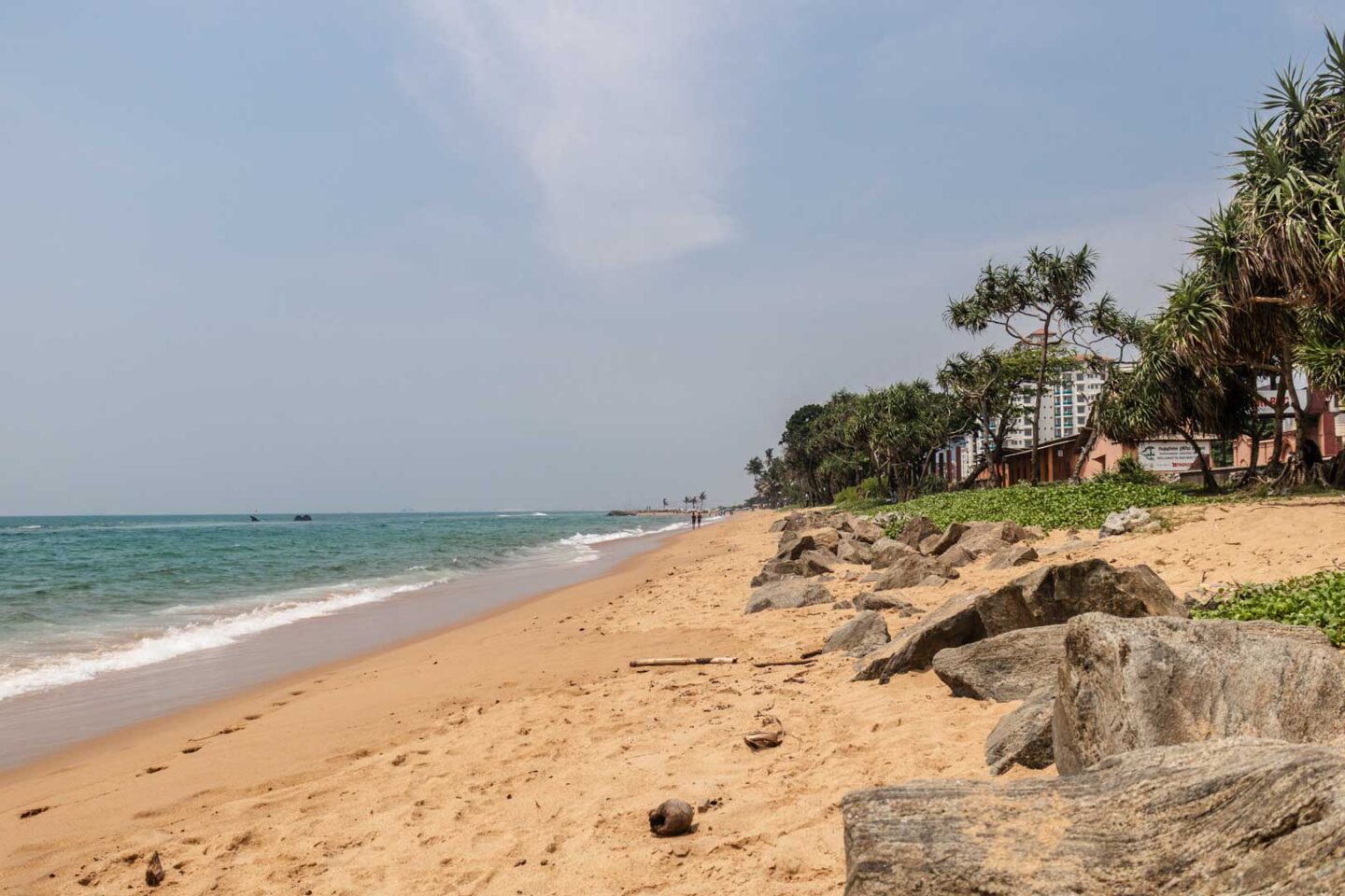 Colombo Beach in Sri Lanka