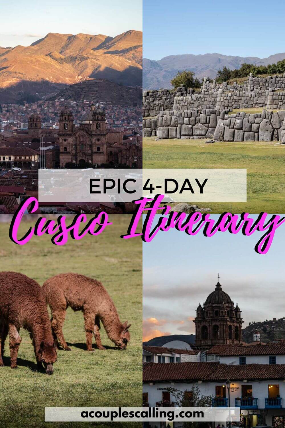 Cusco itinerary