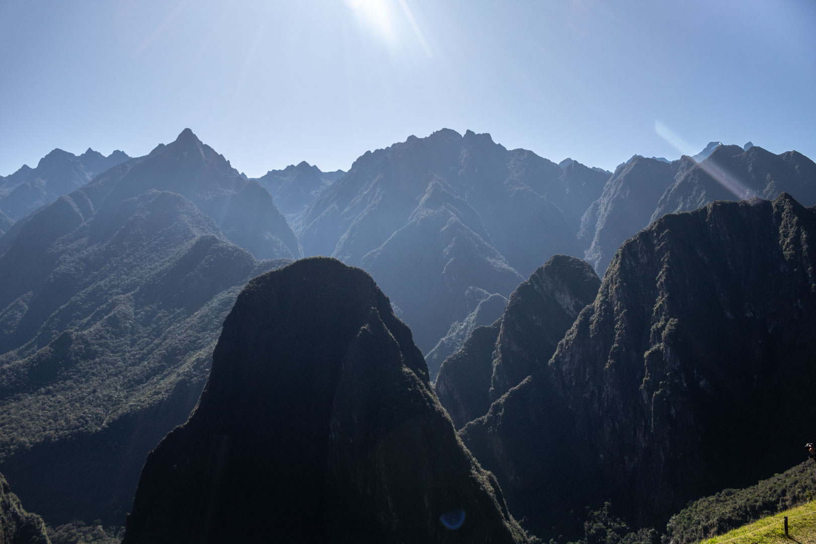 Aguas Calientes mountains, Peru