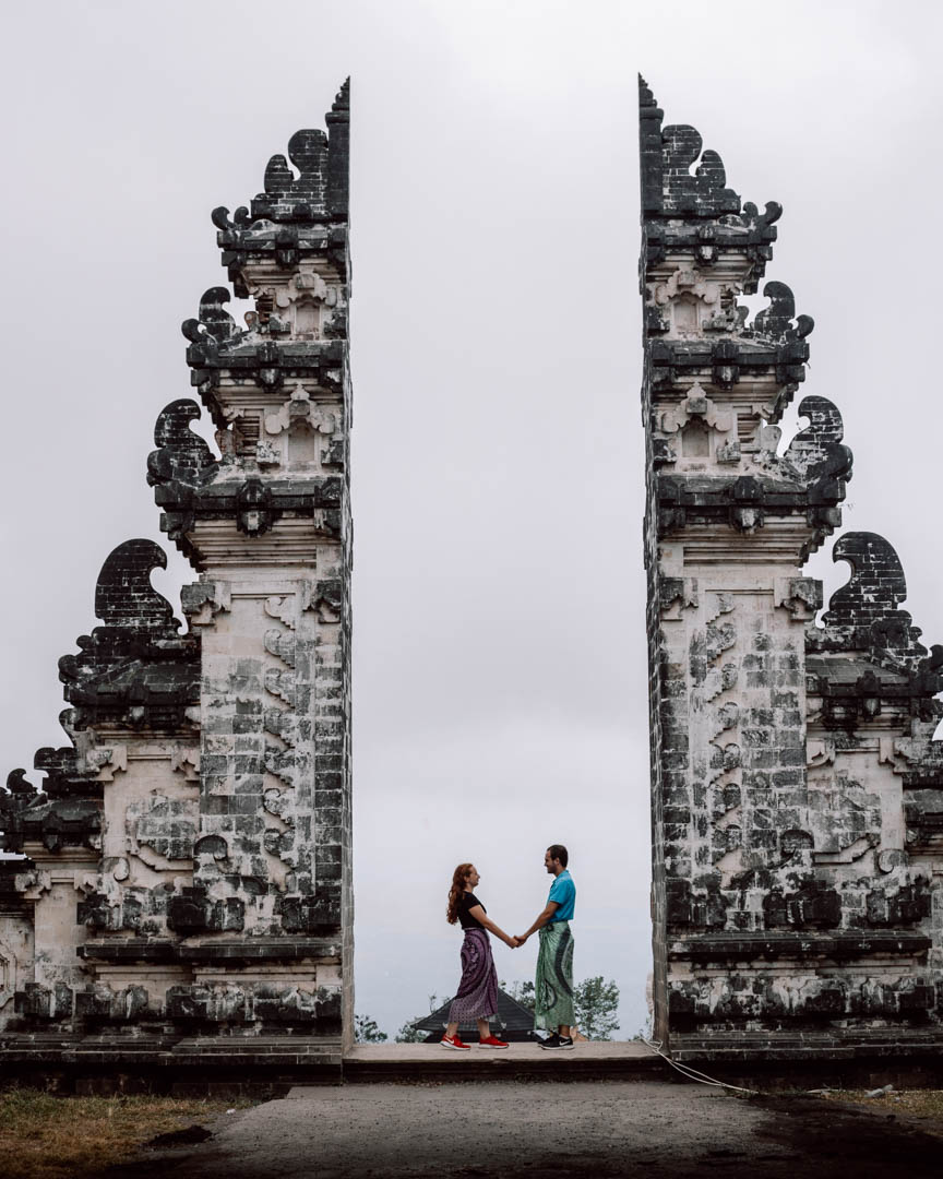 Pura Lempuyang temple in Indonesia