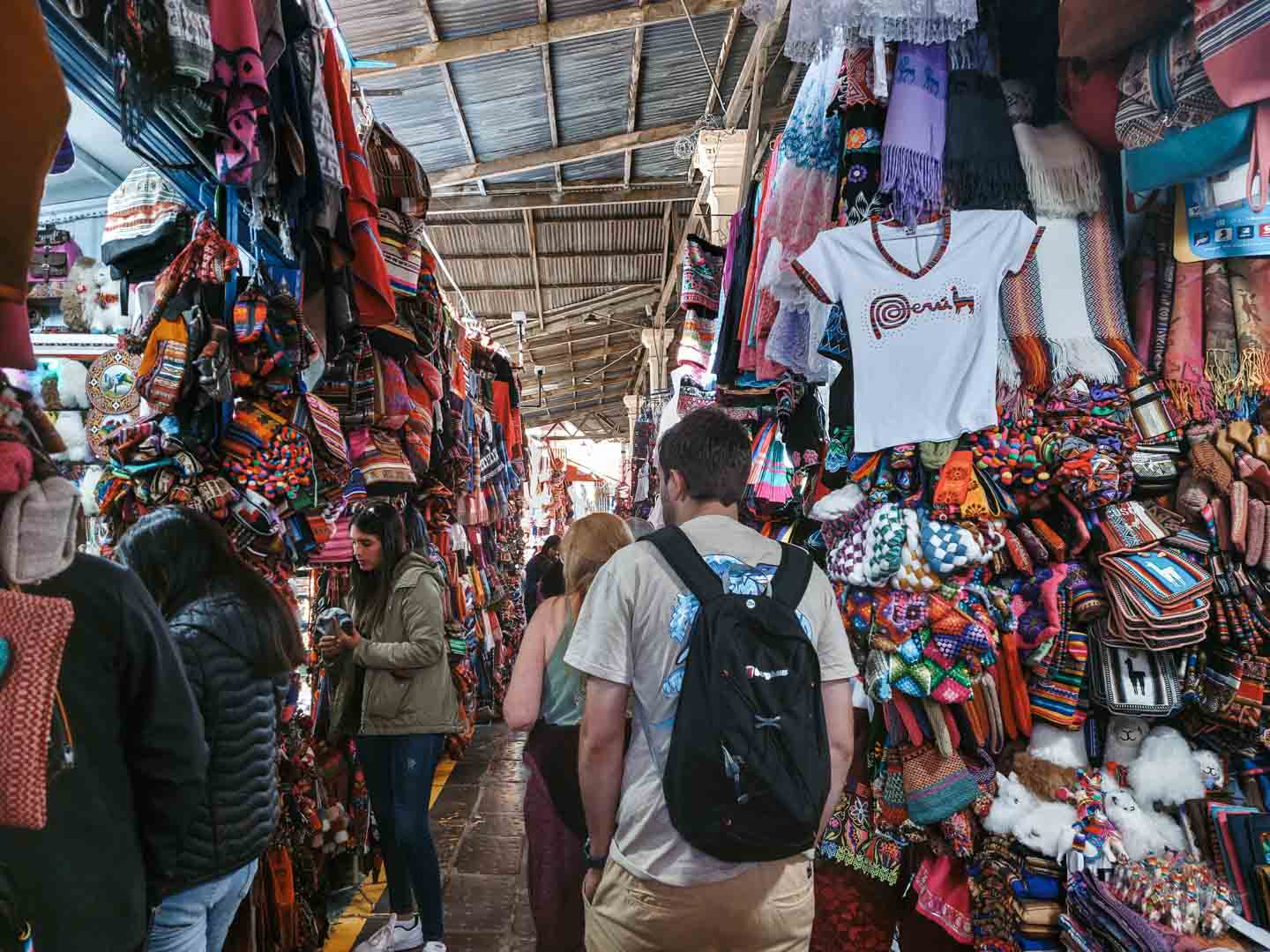 San Pedro Central Market in Cusco