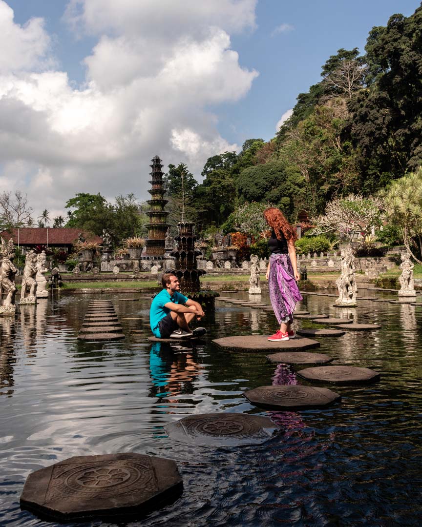 Tirta Gangga Water Palace in Indonesia