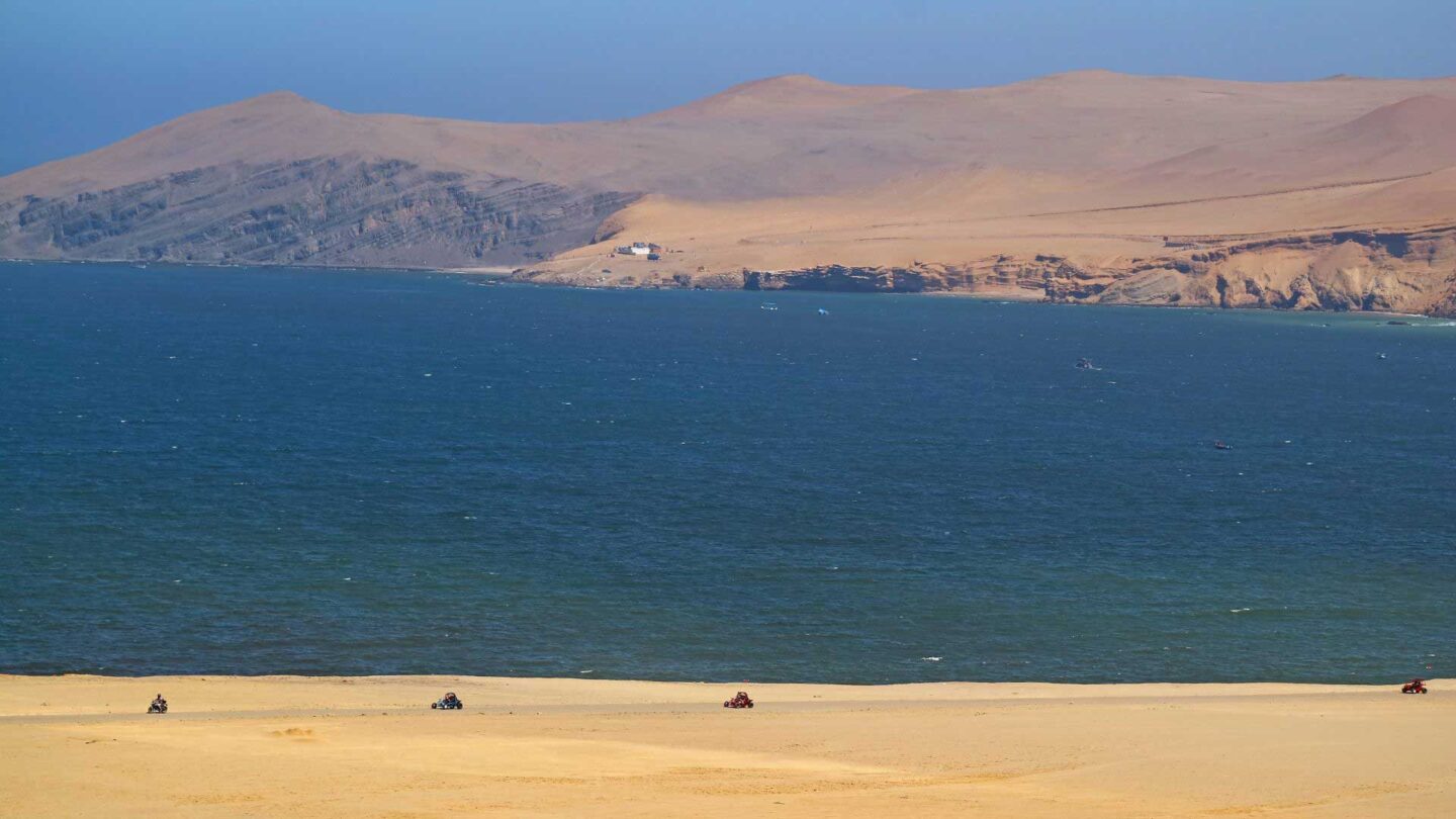 ATV in Paracas National Reserve