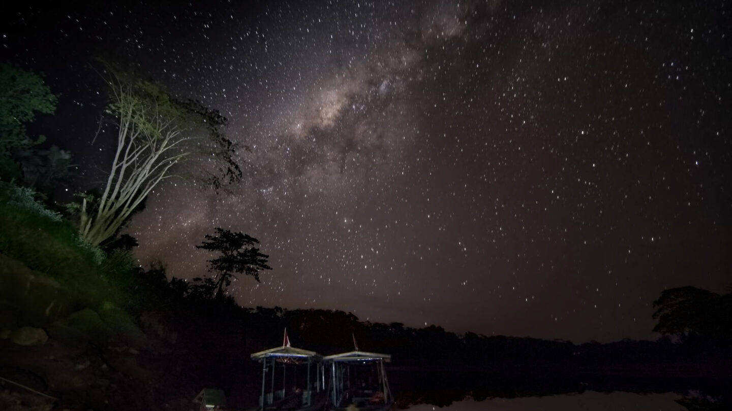Stargazing in the Amazon Rainforest