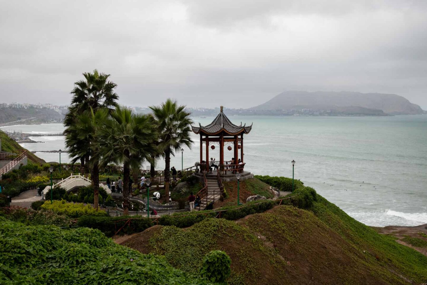 Japanese garden in Lima