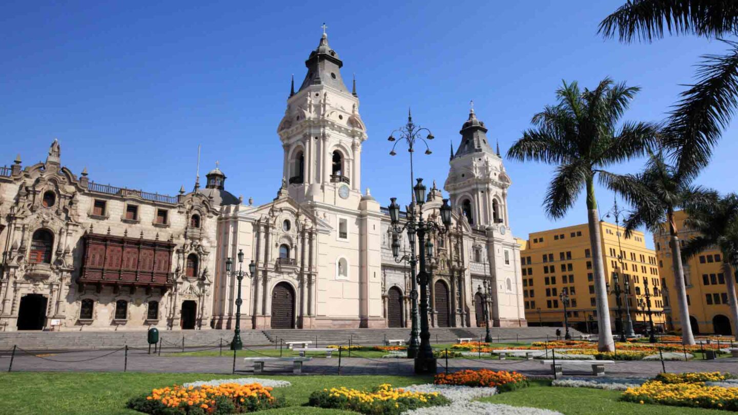 Lima Cathedral in Peru