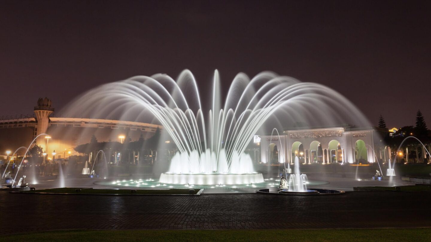 Magic Water Circuit fountain in Lima