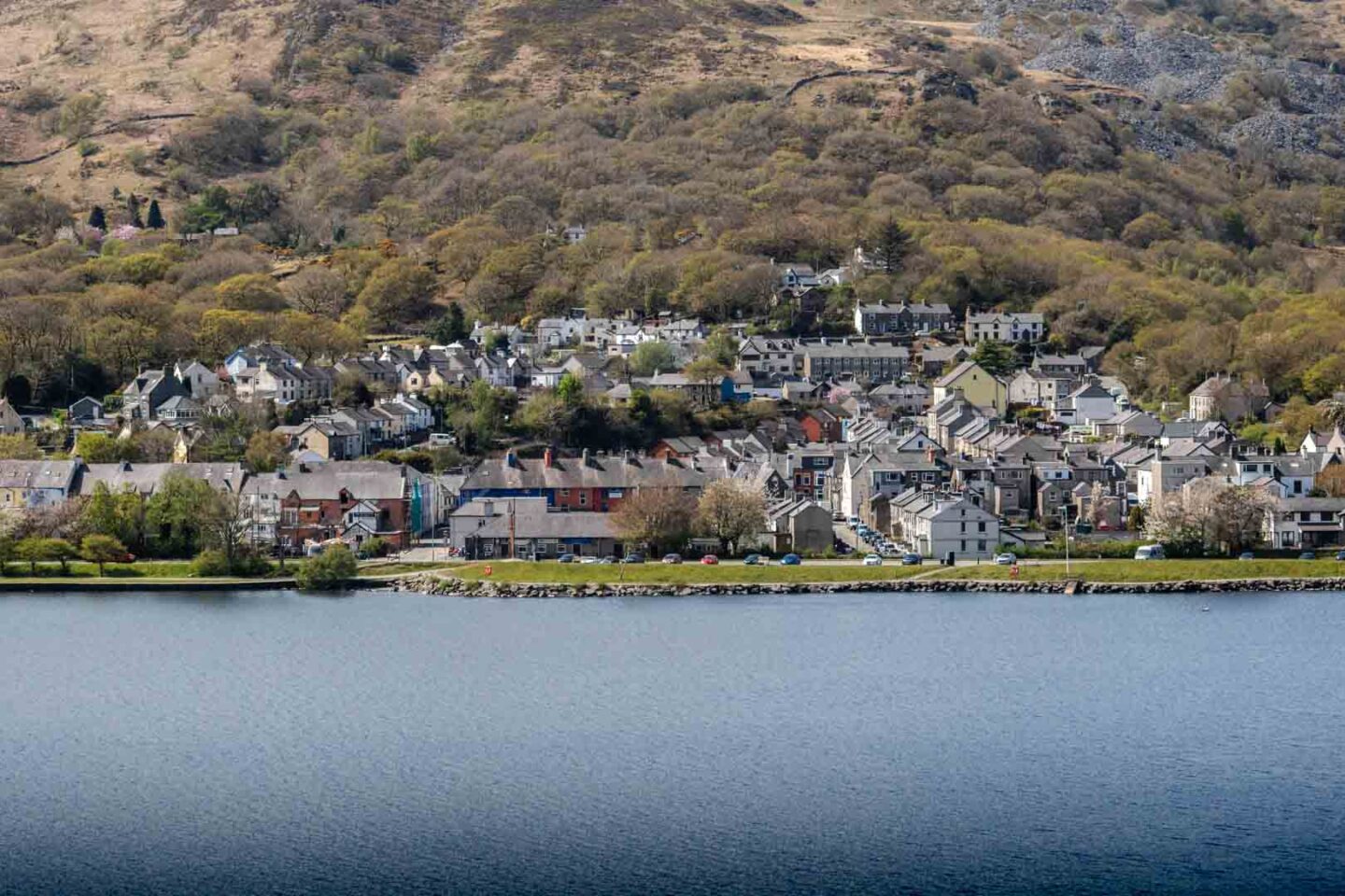 Llanberis town in North Wales