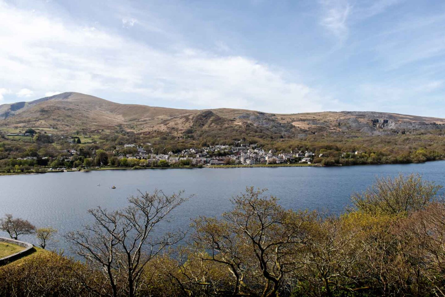 Padarn Country Park viewpoint, North Wales