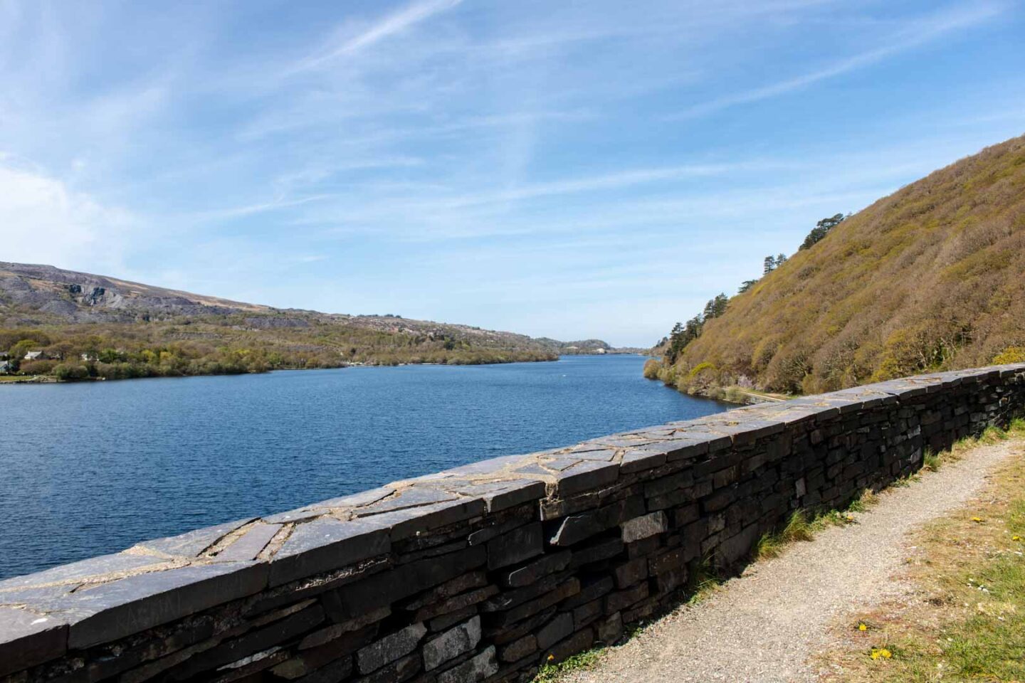 Llyn Padarn lake walk