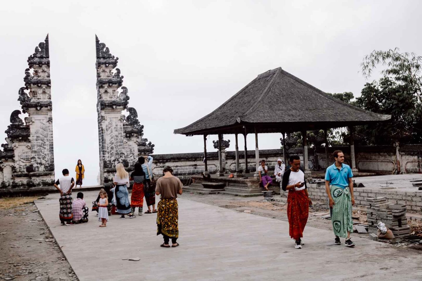 Balinese temple gate