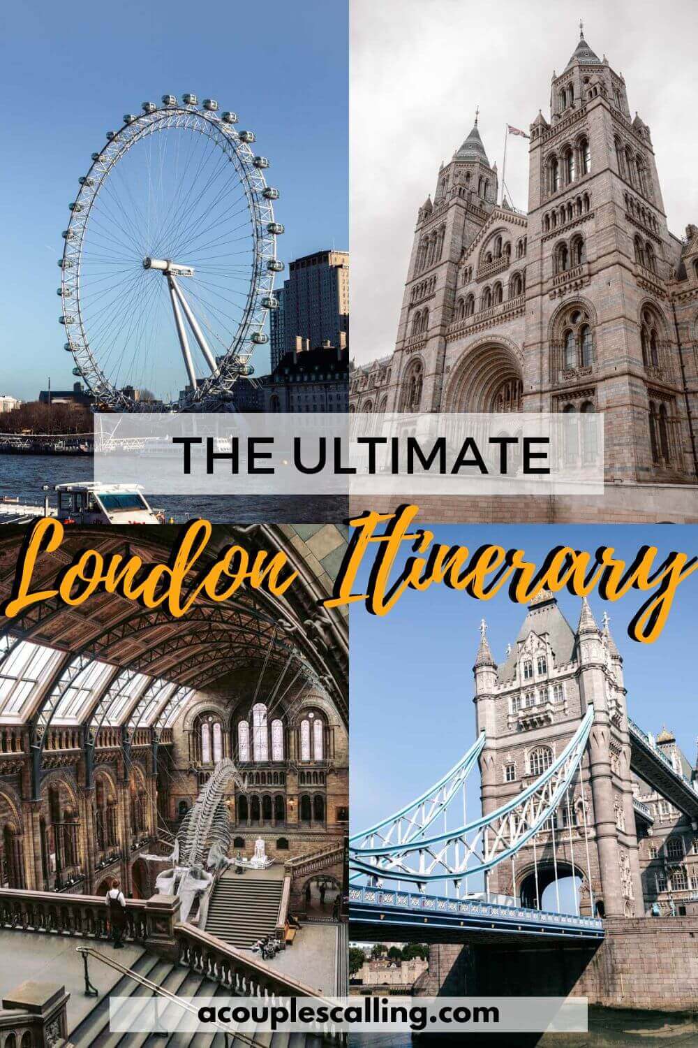 2 day London itinerary