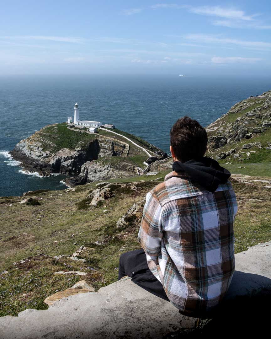 South Stack Lighthouse in Angelsey, North Wales