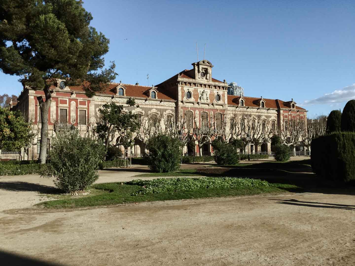 Ciutadella Park in Spain
