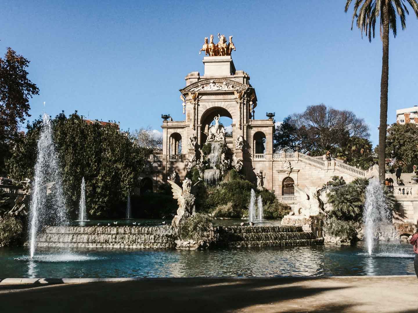 Ciutadella Park, Barcelona itinerary