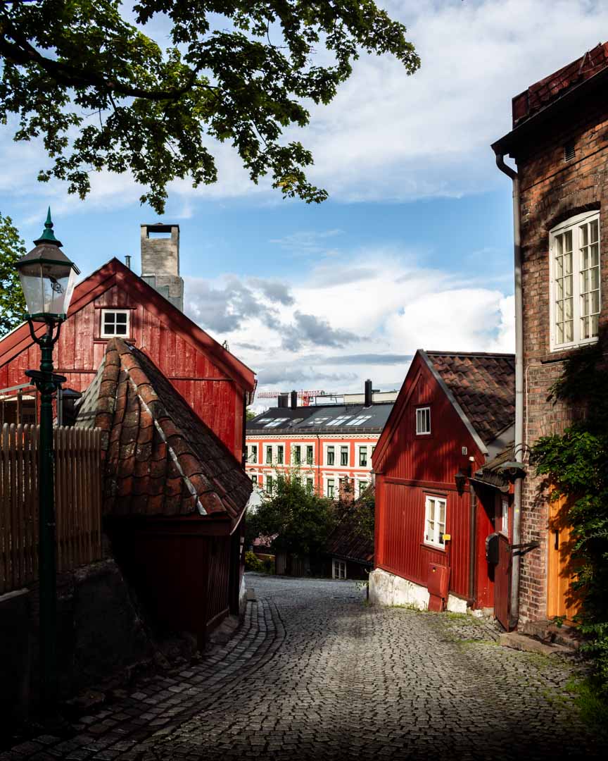 Damstredet Street in Norway