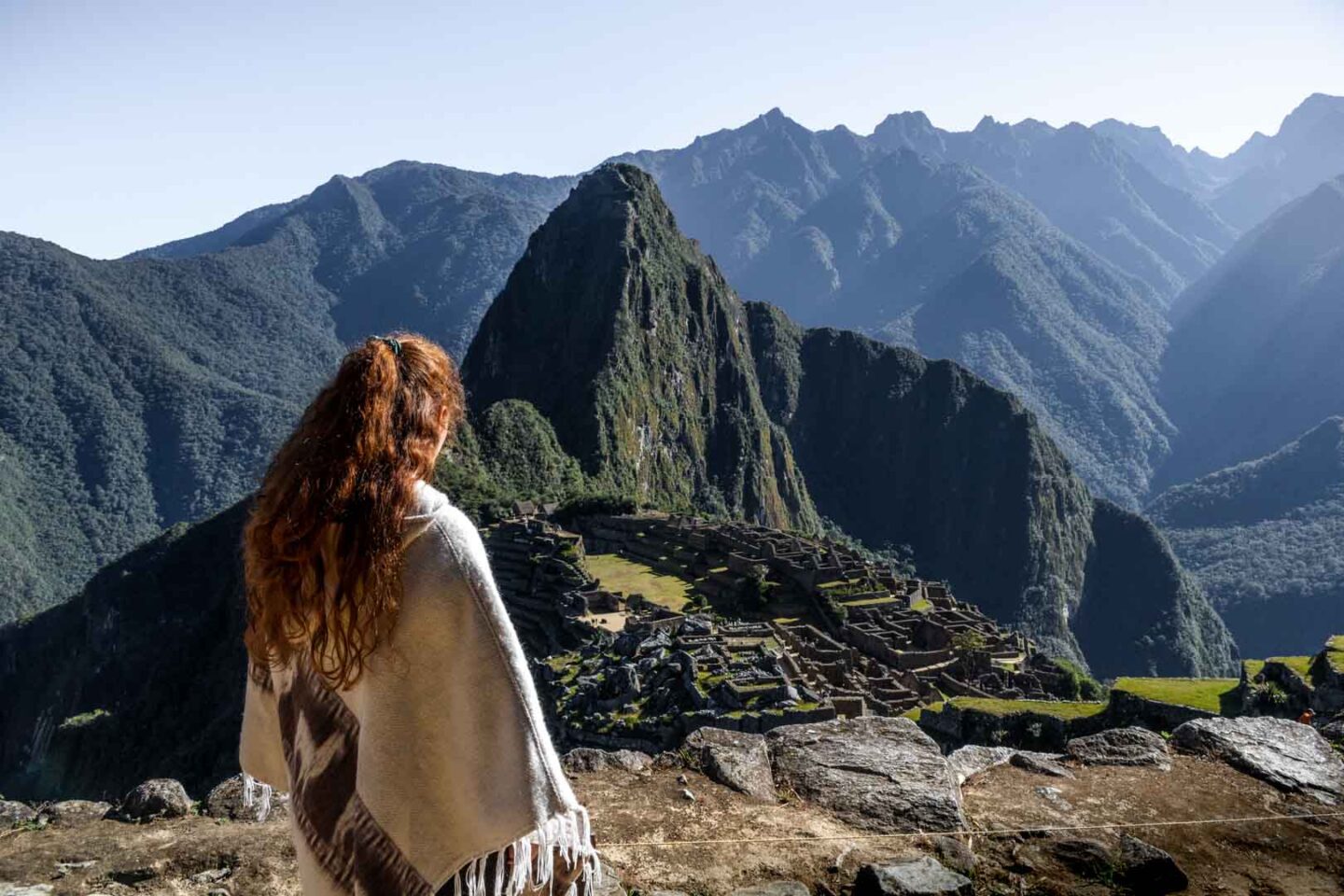 Abbie Bevan at Machu Picchu