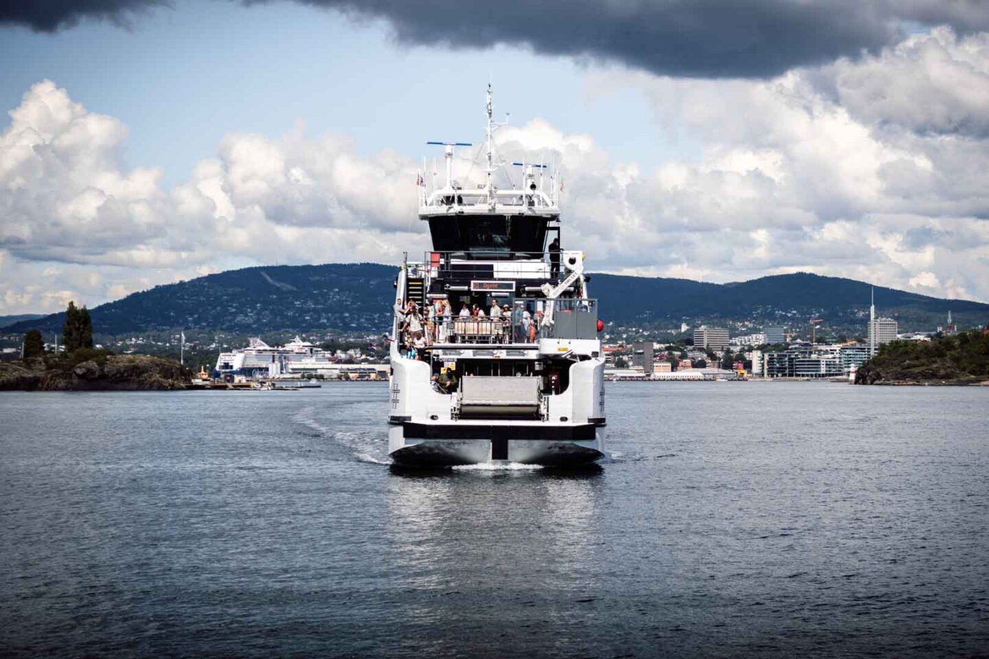 The Oslofjord ferry service