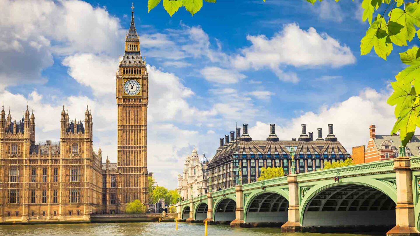 2 day London itinerary - Palace of Westminster