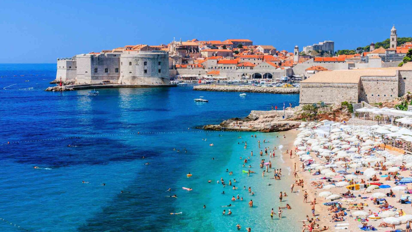 Dubrovnik beach