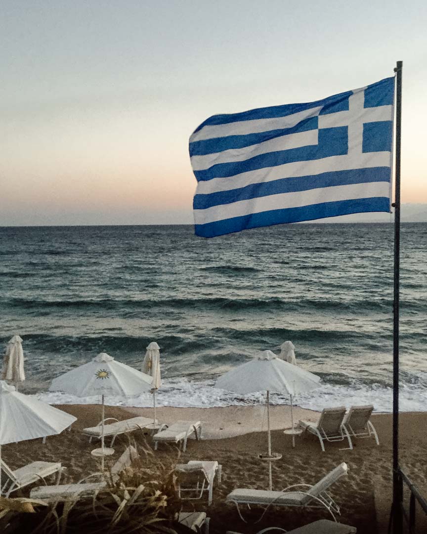 Pefki Beach in Greece