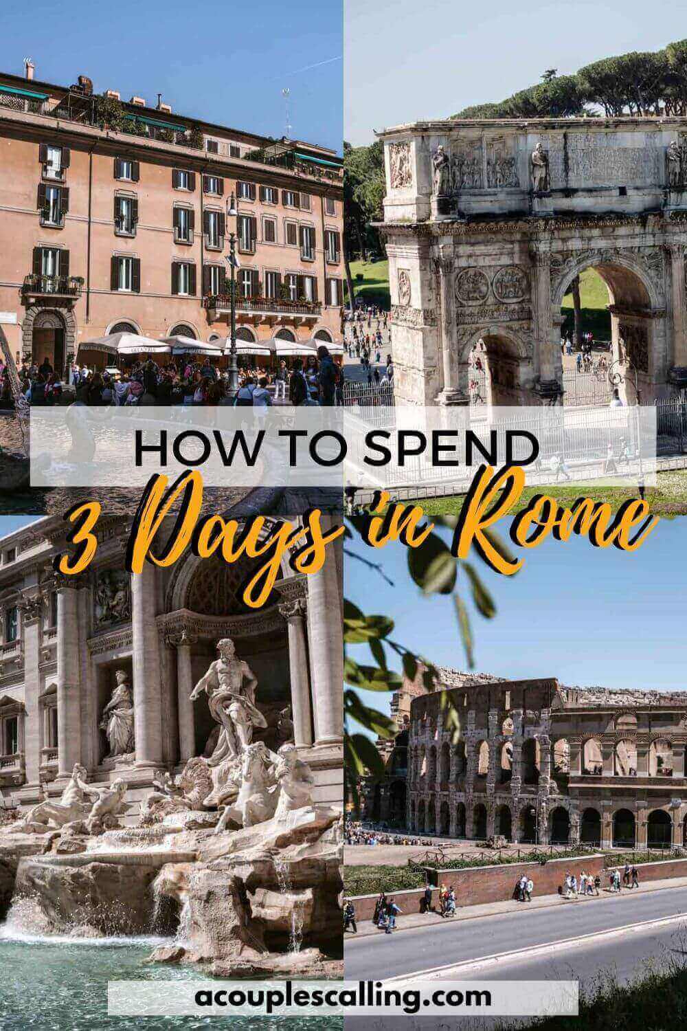 3 days in Rome
