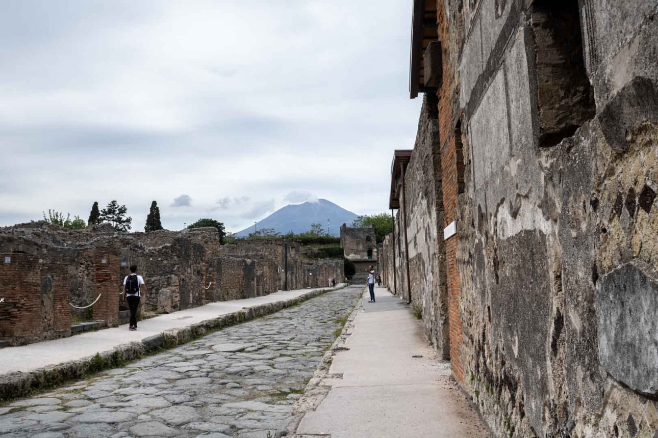 Old street in Pompeii