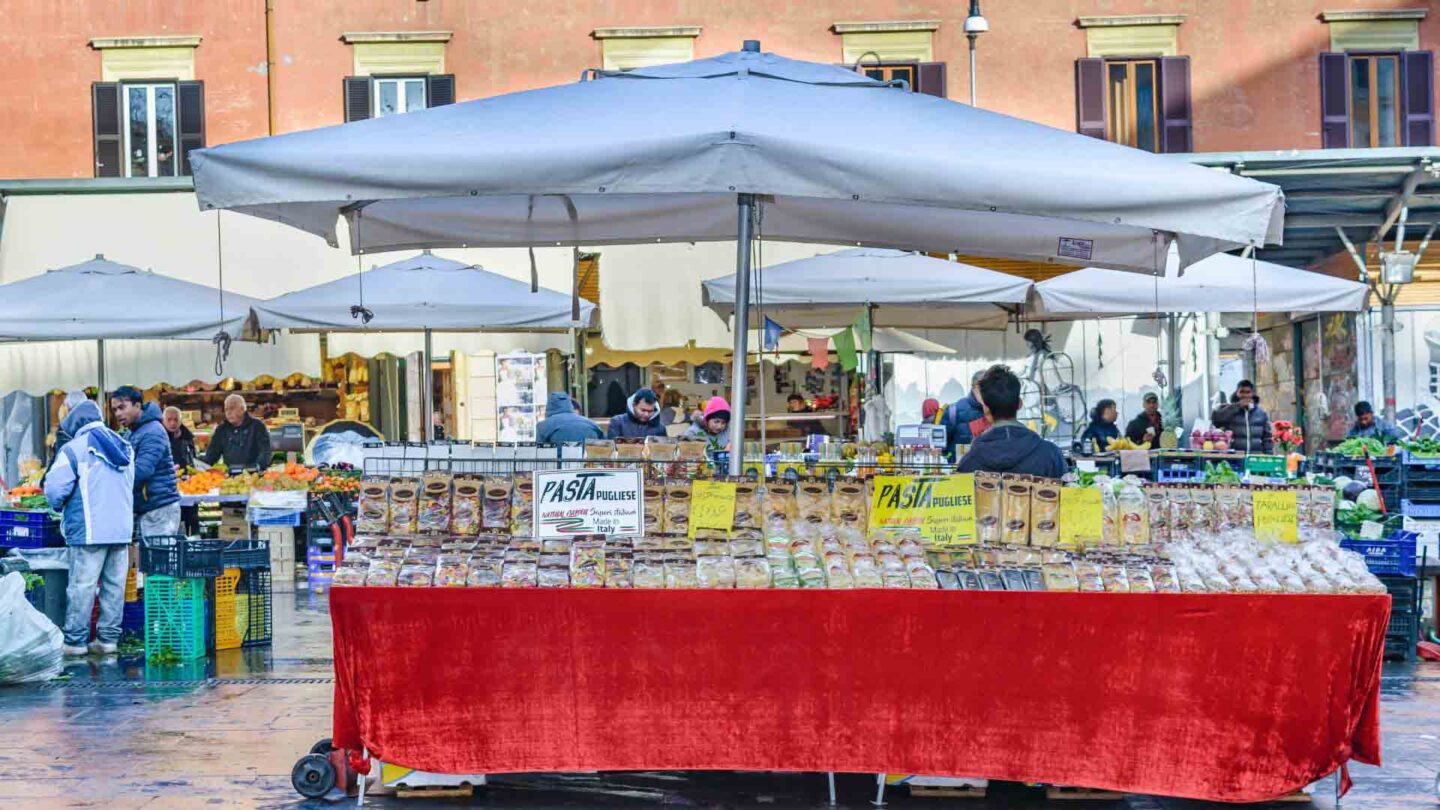 Rome food market