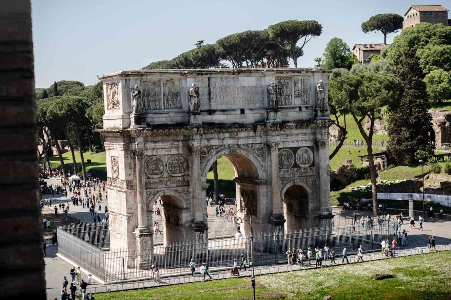 The Arch of Constantine, best photo spots in Rome
