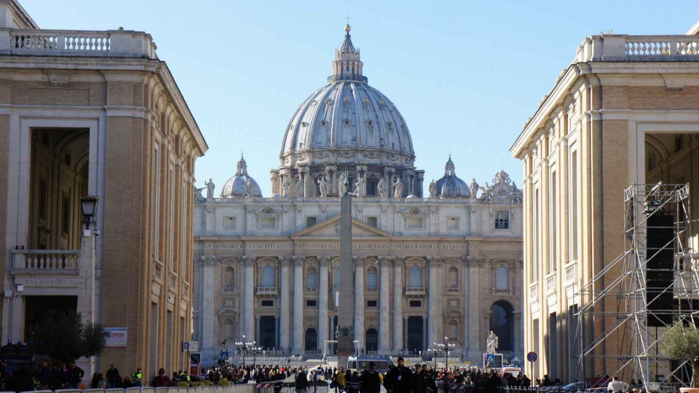 The Vatican City, cathedral viewpoint