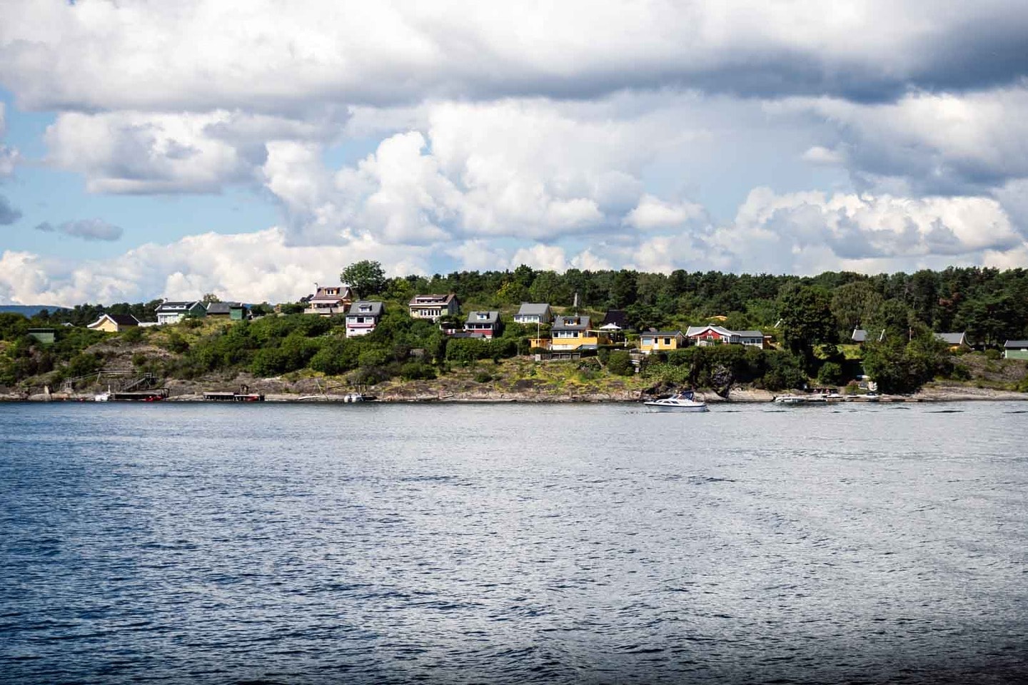 Bleikøya Island in the Oslo Fjord